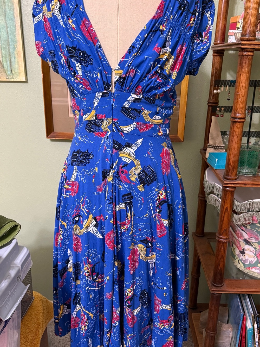 Trashy Diva Venice Nights Dress Size 8 - Picture 2 of 5